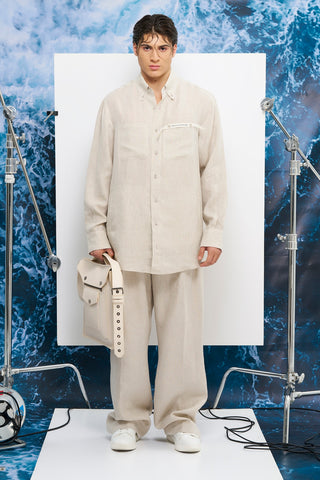 OVERSIZE LINEN SHIRT