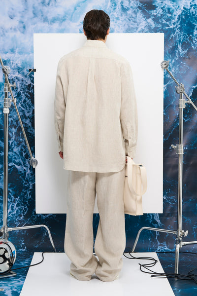 OVERSIZE LINEN PANTS
