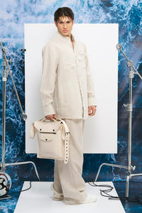 OVERSIZE LINEN PANTS
