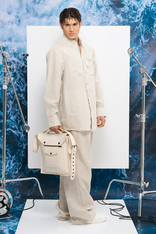 OVERSIZE LINEN PANTS
