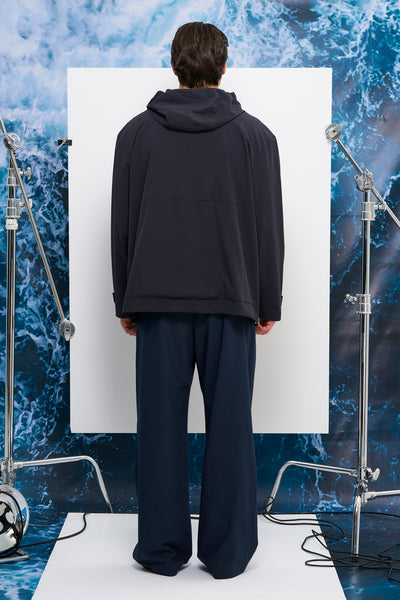 NAVY RAINCOAT